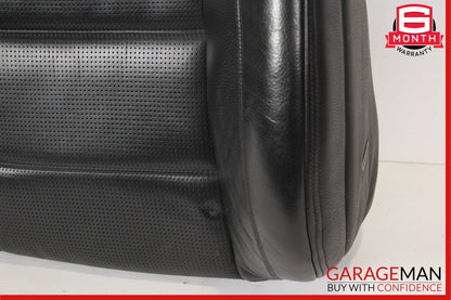 08-13 Mercedes W221 S63 AMG Front Left Driver Upper Top Seat Cushion Black OEM