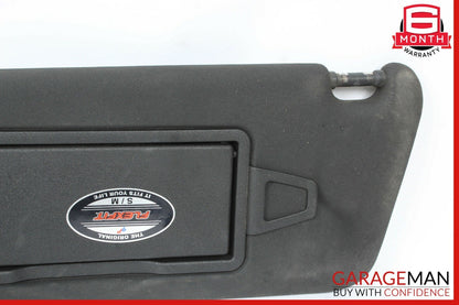 08-14 Mercedes W204 C250 C350 Front Left Sun Visor Sunvisor Shade Black