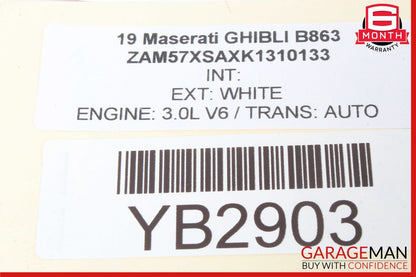 14-19 Maserati Ghibli M157 Rear Shock Absorber Suspension Coil Spring Set of 2