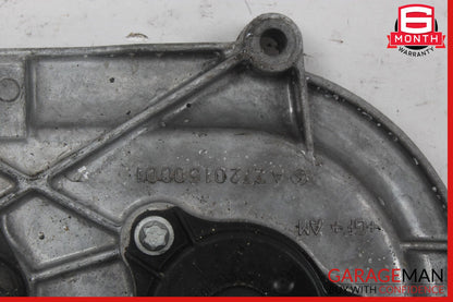 05-13 Mercedes W211 E350 Front Left Side Engine Timing Chain Cover Plate OEM