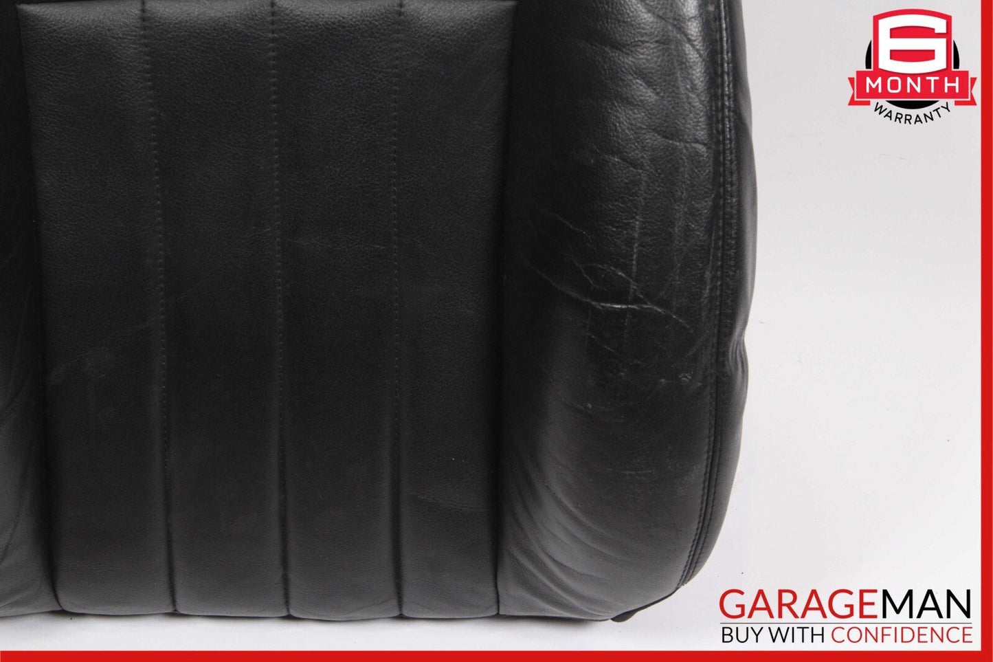 06-08 Mercedes W164 ML350 Front Right Side Top Upper Seat Cushion Cover Black