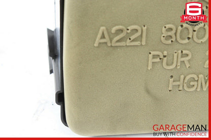 07-14 Mercedes W216 CL550 S550 Rear Trunk Seat Lumbar Adjustment Vacuum Pump