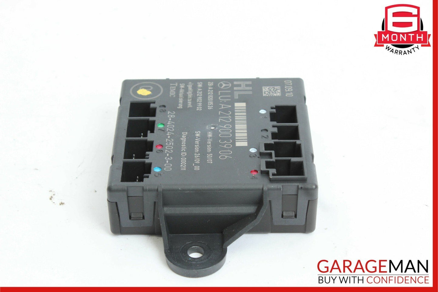 08-18 Mercedes W204 C250 C300 CLS550 Rear Left Side Door Control Module OEM