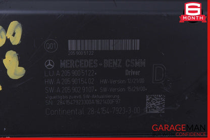 15-20 Mercedes W205 C300 Front Left Driver Side Seat Control Module Unit OEM