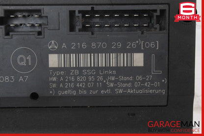 07-14 Mercedes W216 CL550 CL63 AMG Front Left Driver Seat Control Module OEM