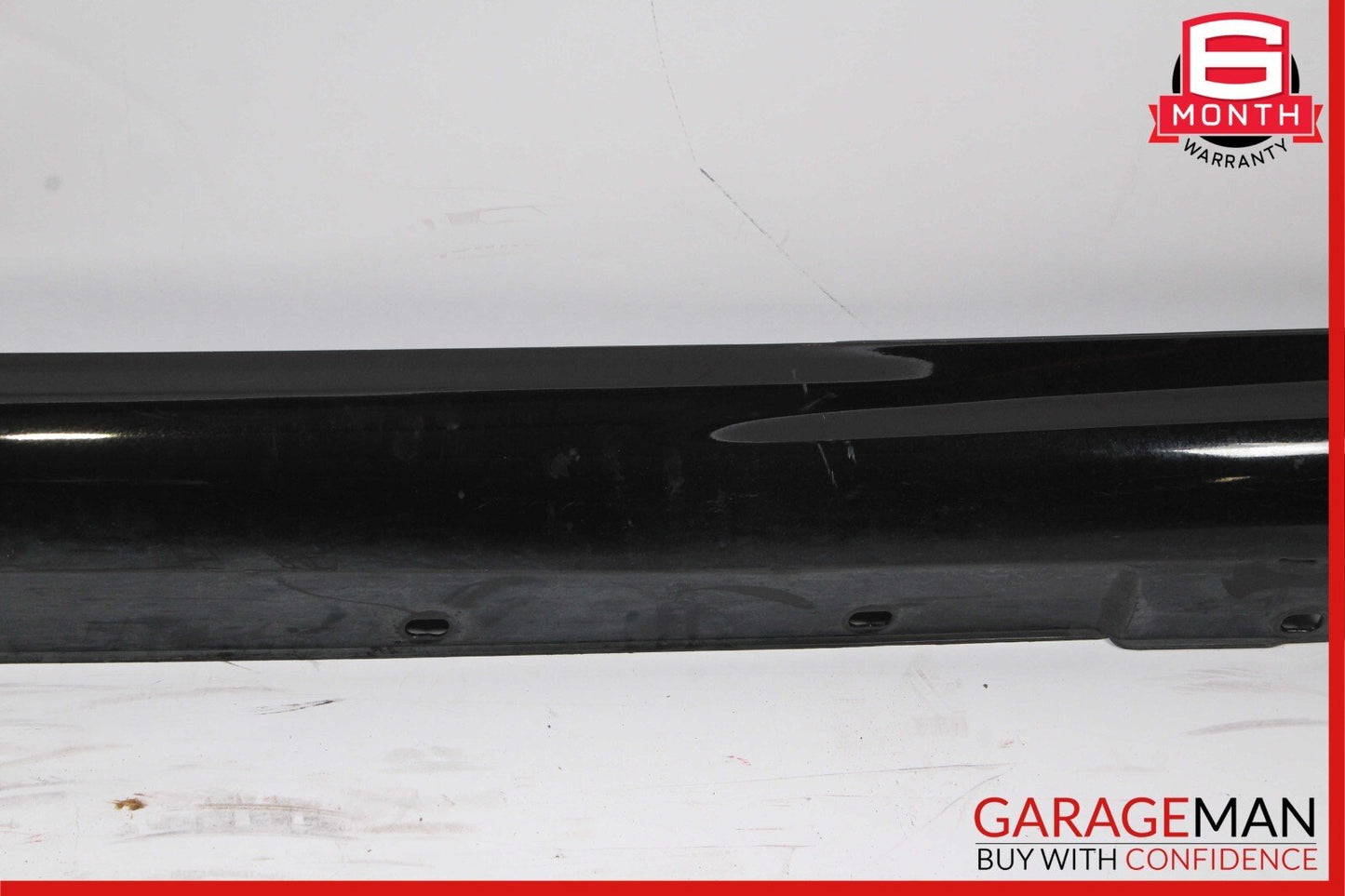 08-14 Mercedes W204 C250 AMG Sport Sedan Left Side Skirt Rocker Moulding Black