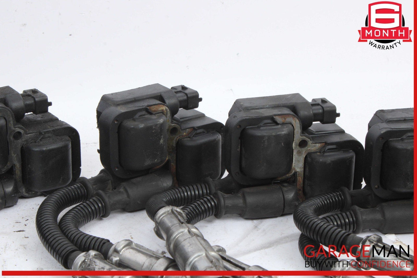 98-11 Mercedes W220 S500 CLK500 CLS55 AMG Ignition Coil Set of 8 0001587303 OEM