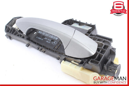 10-13 Mercedes W212 E350 E550 Front Right Side Exterior Door Handle Silver OEM