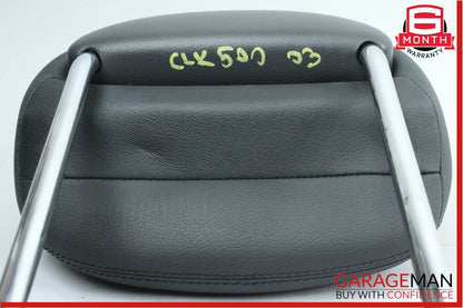 03-09 Mercedes W209 CLK500 Front Left / Right Side Seat Headrest Head Rest Black