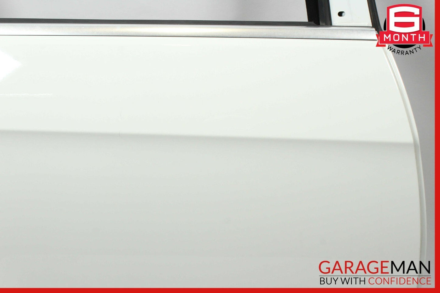 10-16 Mercedes W212 E500 Rear Right Passenger Side Exterior Door Shell White OEM