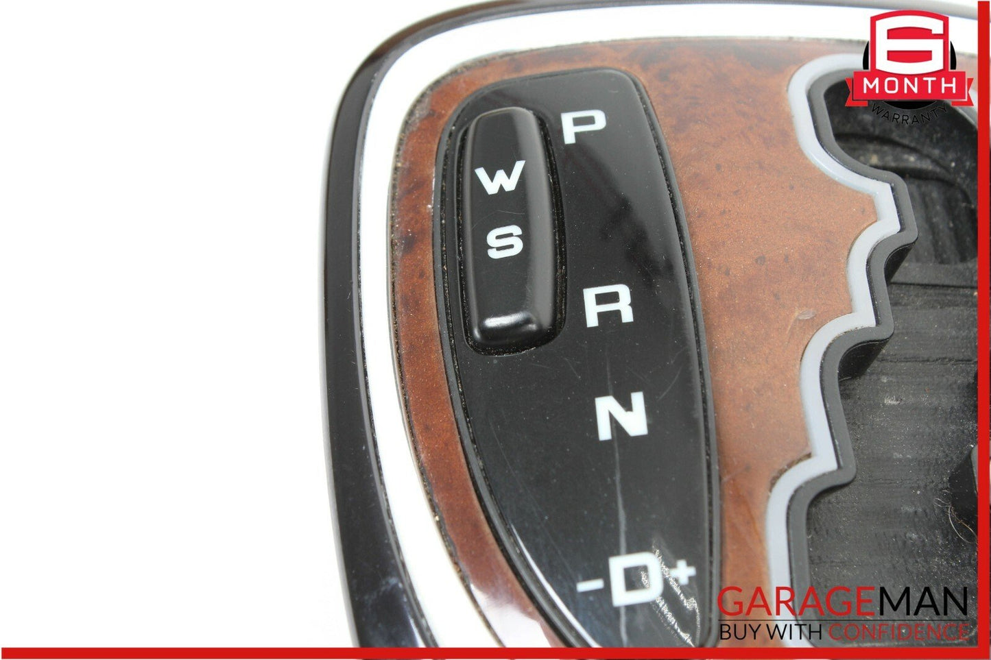 00-06 Mercedes W220 S600 S430 Gear Shifter Bezel Trim Indicator Wood OEM