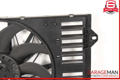 10-16 Porsche Panamera 970 Radiator Engine Electric Cooling Fan Shroud Assy OEM