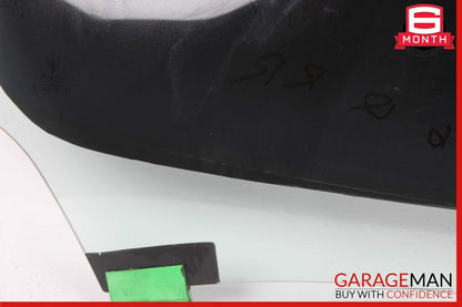 03-13 Maserati Quattroporte M139 Rear Right Passenger Side Door Window Glass OEM