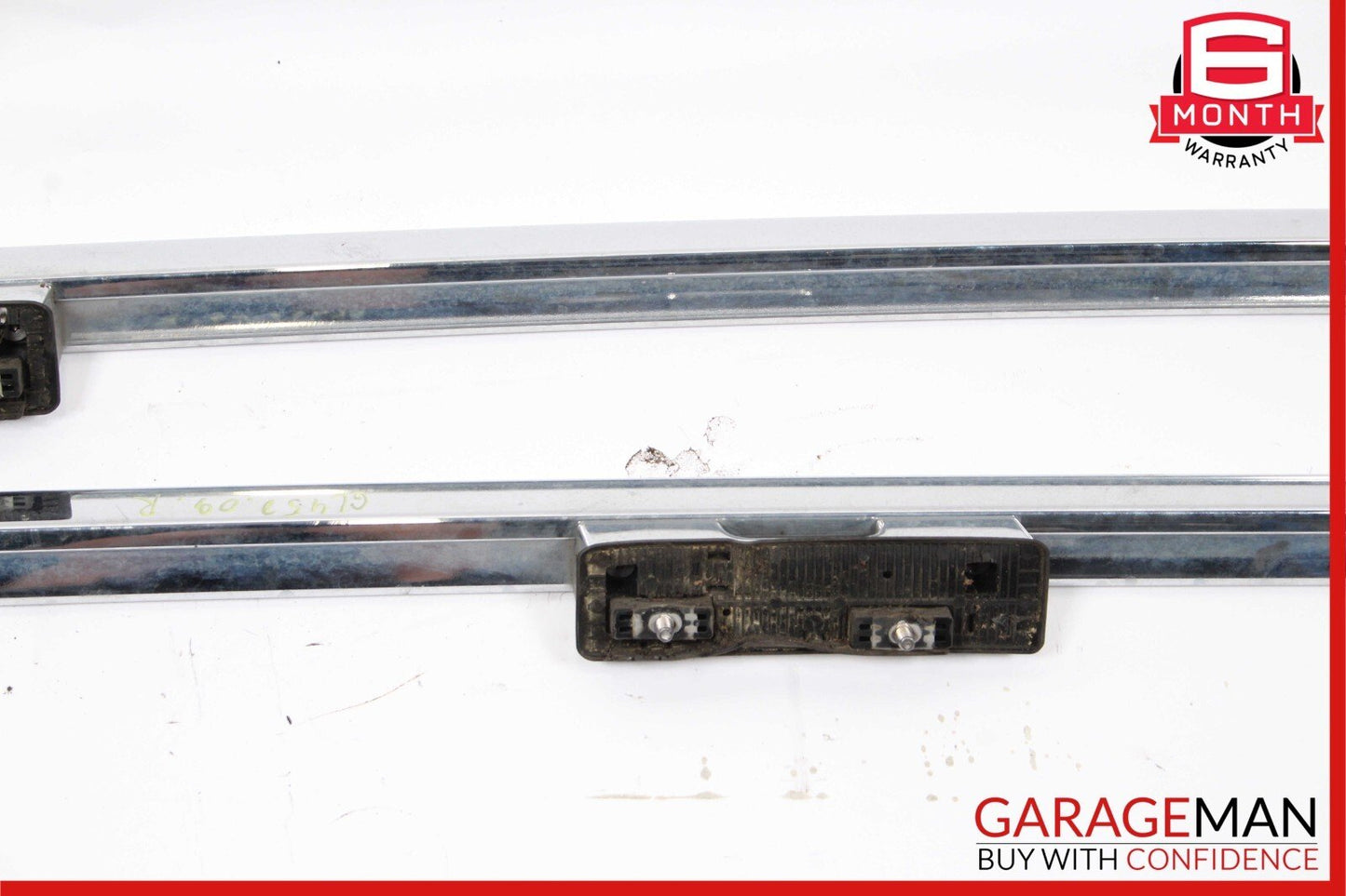 07-12 Mercedes GL450 Left & Right Baggage Roof Luggage Rack Rail Set of 2 Pc