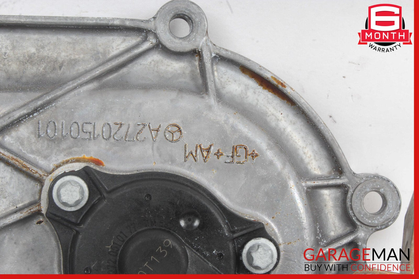 Mercedes W212 E350 SLK350 S550 Front Right Engine Timing Chain Cover Plate OEM