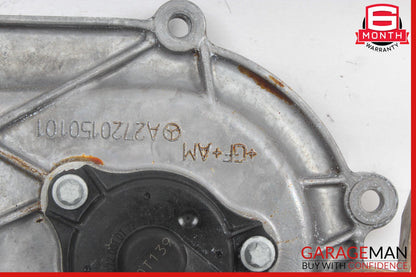Mercedes W212 E350 SLK350 S550 Front Right Engine Timing Chain Cover Plate OEM