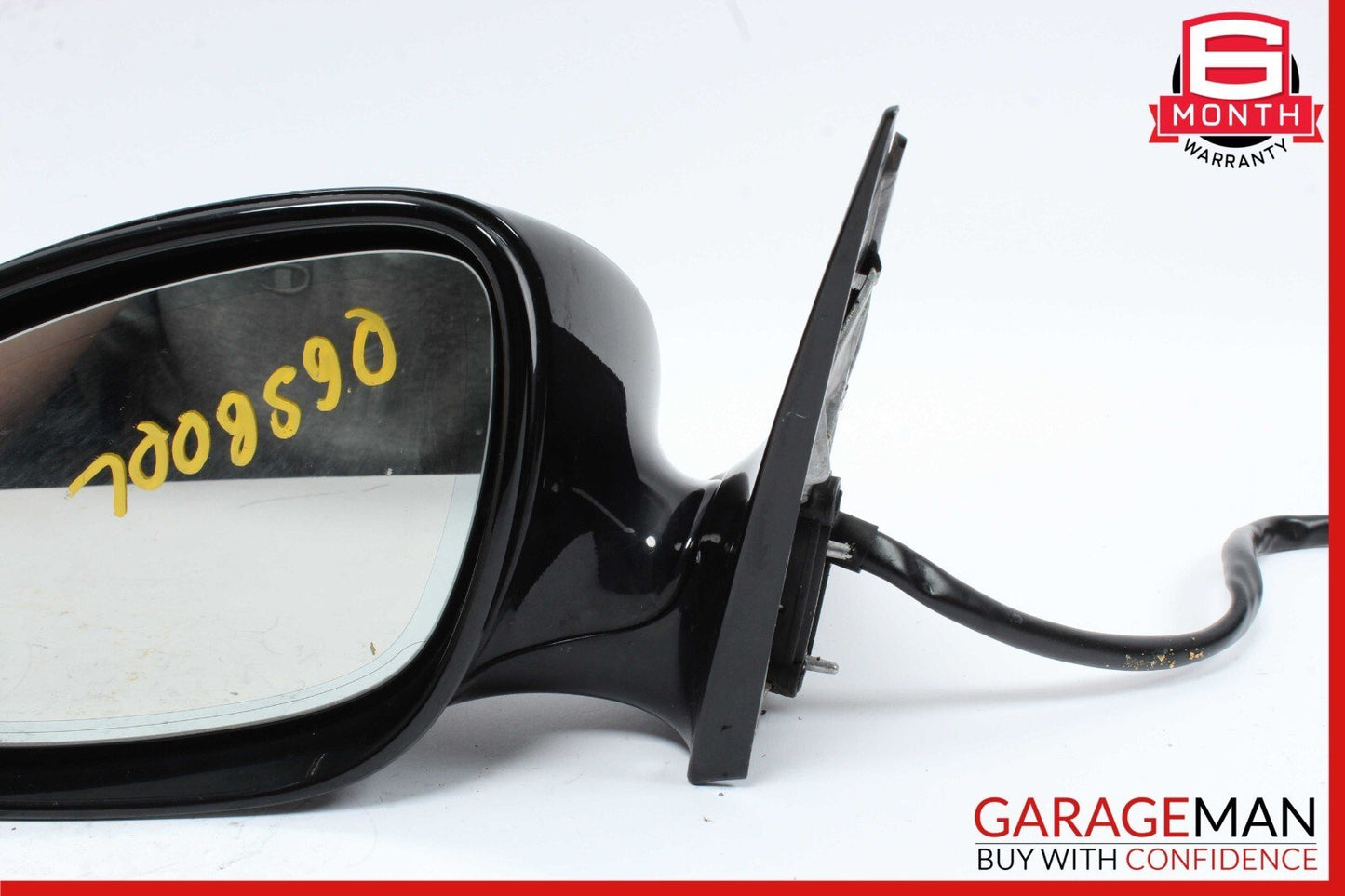 07-09 Mercedes W221 S550 S600 Front Left Side Mirror Door Rear View Black