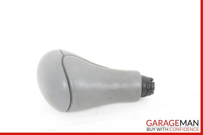 98-02 Mercedes W210 E320 E430 Shift Knob Gear Shifter Leather Grey OEM