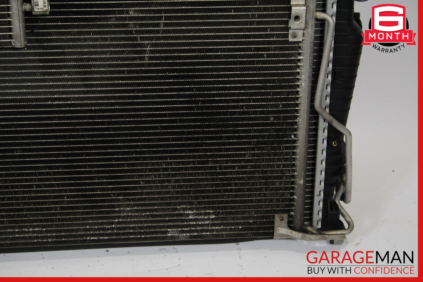 03-06 Mercedes R230 SL500 Engine Motor Cooling Radiator Fan Shroud A/C Condenser
