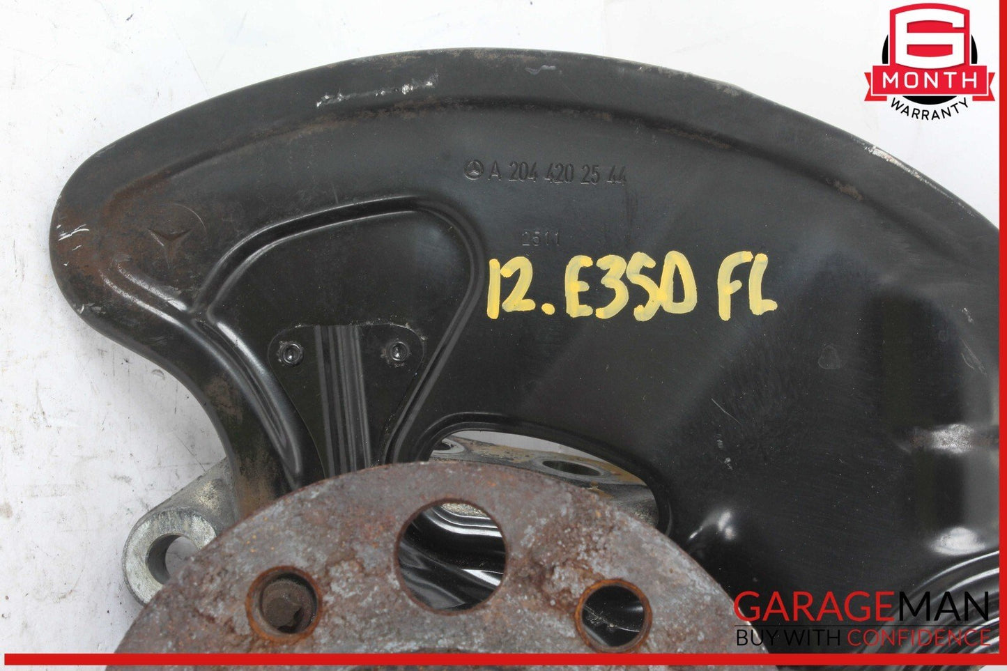 08-17 Mercedes W212 E350 C250 SLK350 Front Left Driver Spindle Knuckle Hub OEM