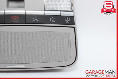 07-10 Mercedes W221 S550 CL550 Overhead Dome Light Sunroof Control Grey OEM
