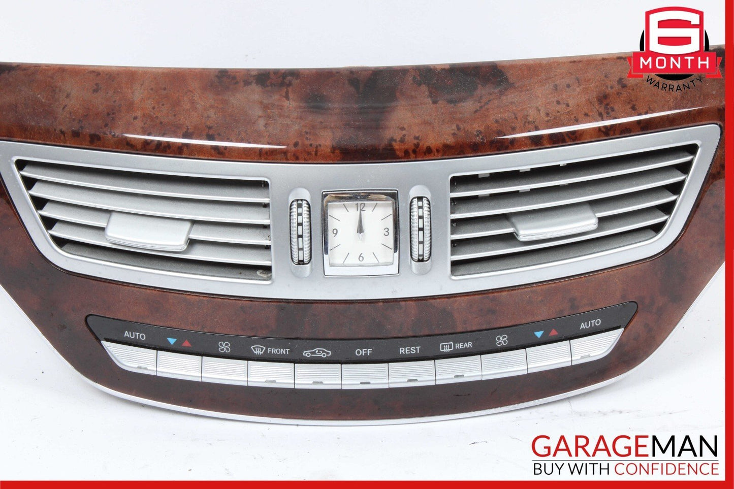 07-09 Mercedes W221 S550 S600 Dashboard Dash Center Trim Vent Molding Assembly