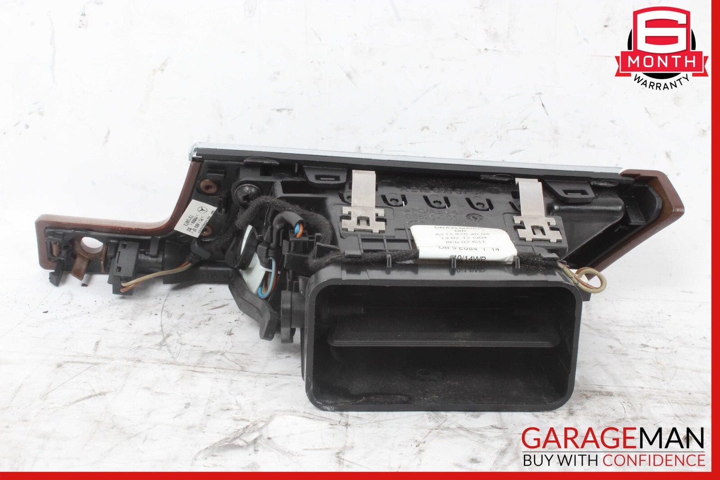 10-13 Mercedes W212 E350 Dashboard Dash AC A/C Air Vent LeftÂ Trim OEM