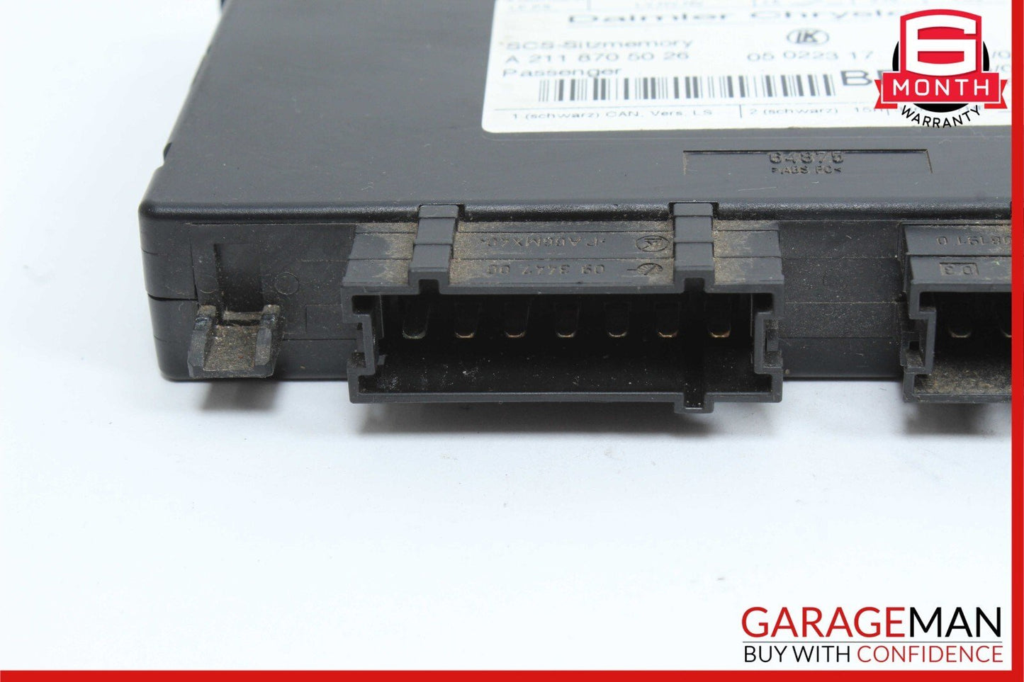 03-12 Mercedes E320 ML550 SLK280 GL450 Front Right Side Seat Controller Module