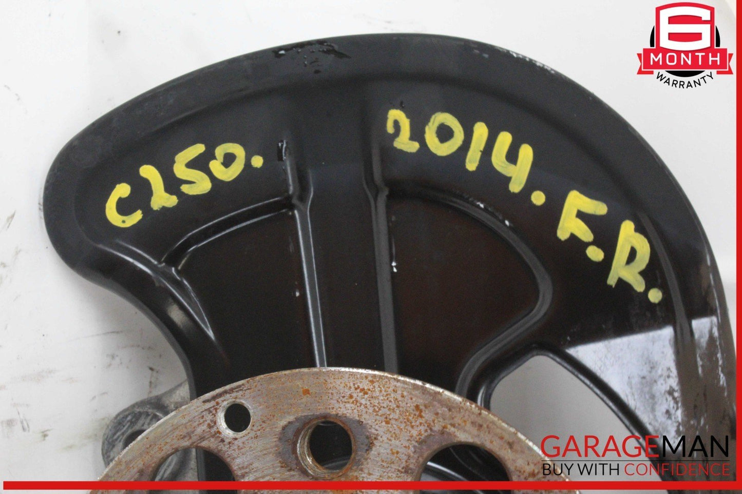 08-20 Mercedes W204 C250 Front Right Side Spindle Knuckle Wheel Hub Bearing OEM