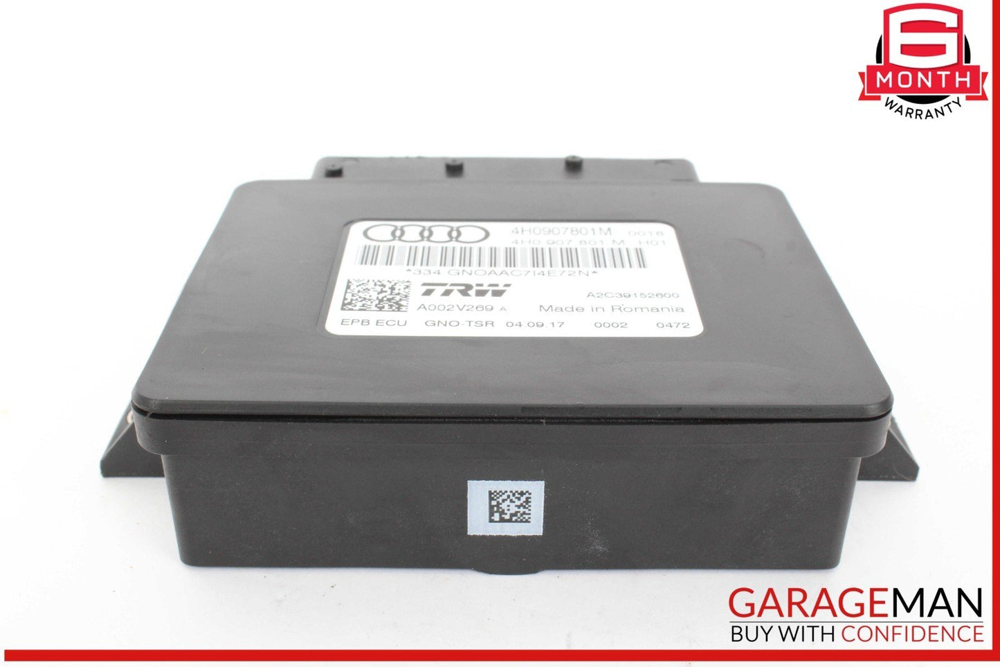 16-18 Audi A6 A7 Emergency Parking Brake Control Module Unit 4H0907801M OEM