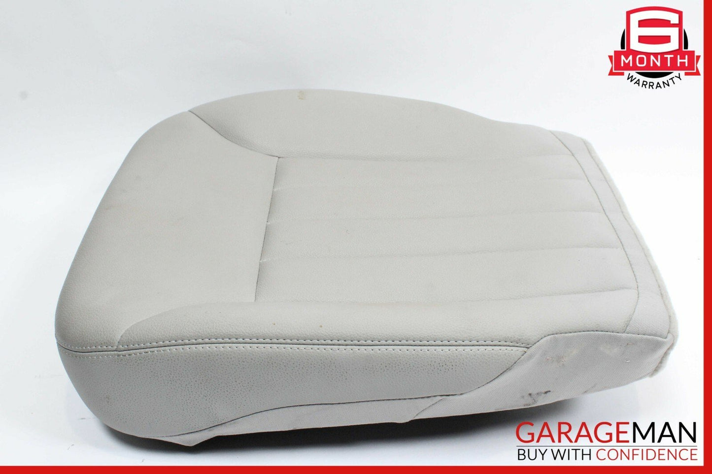 06-10 Mercedes W251 R350 R500 Front Right Side Lower Bottom Seat Cushion Gray
