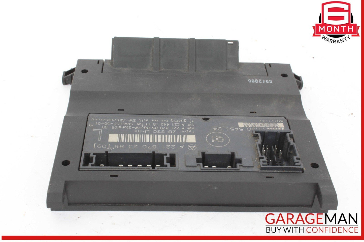07-13 Mercedes W221 S550 S63 Front Left Driver Side Under Seat Control Unit OEM