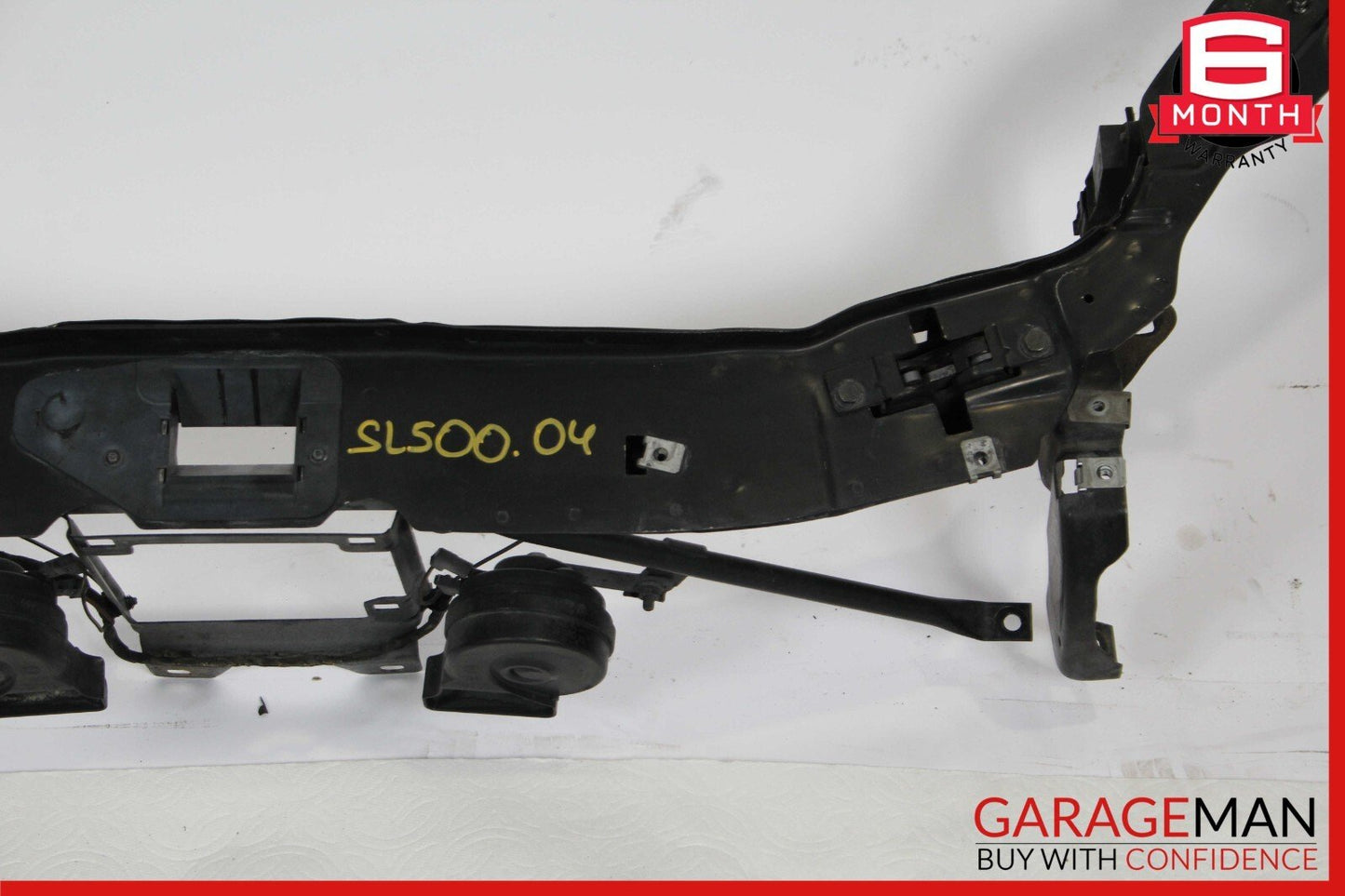 03-08 Mercedes R230 SL550 SL55 AMG Upper Radiator Core Support Headlight Bracket
