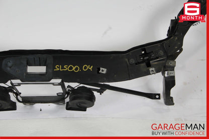 03-08 Mercedes R230 SL550 SL55 AMG Upper Radiator Core Support Headlight Bracket