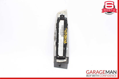 03-06 Mercedes W220 S600 Front Left Driver Side Master Window Switch Panel Wood