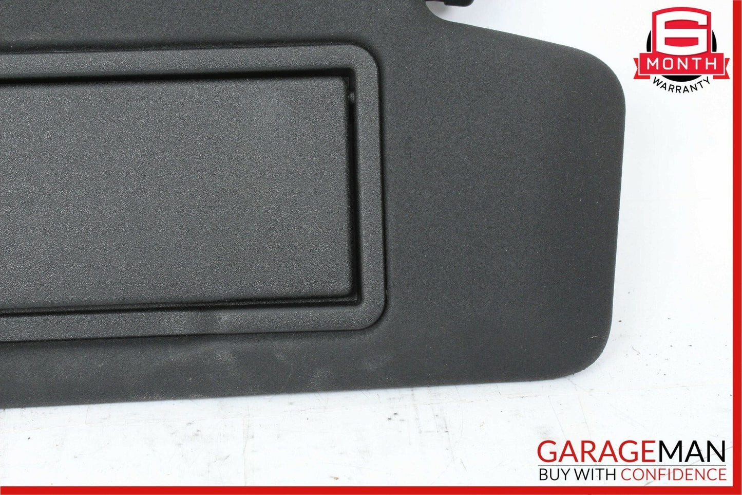 08-14 Mercedes W204 C300 Front Right Side Sunvisor Sun Visor Black OEM