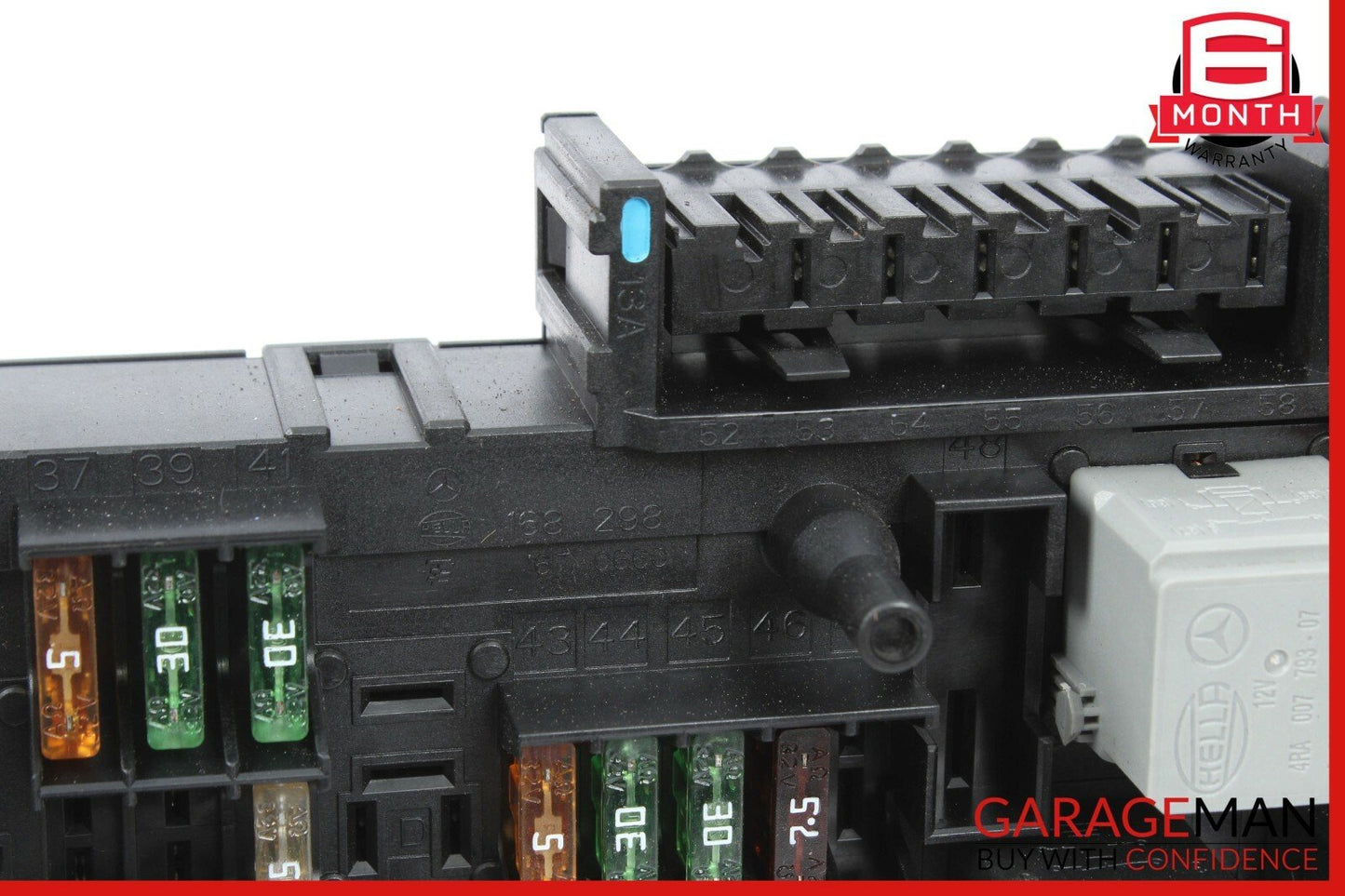 12-14 Mercedes W204 C250 C300 C63 AMG Rear SAM Fuse Box Relay Module Assembly