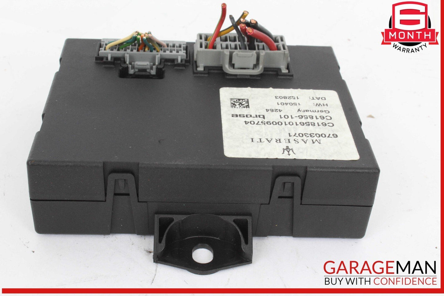 14-18 Maserati Quattroporte Power Trunk Lid Deck Control Module 670033071 OEM