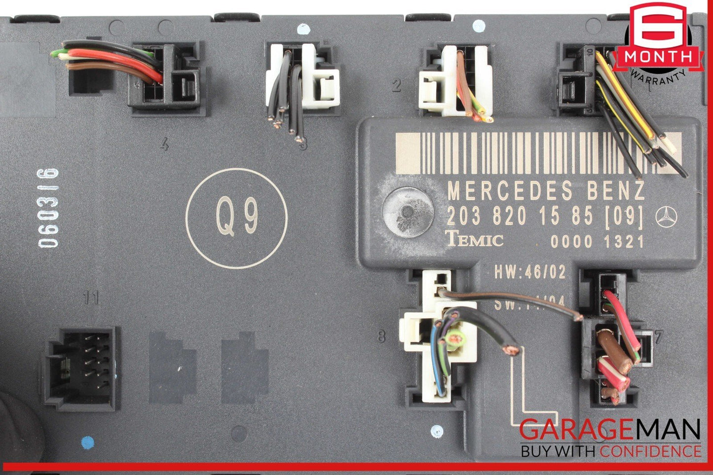 01-07 Mercedes W203 C230 C280 C320 Front Left Door Control Module OEM