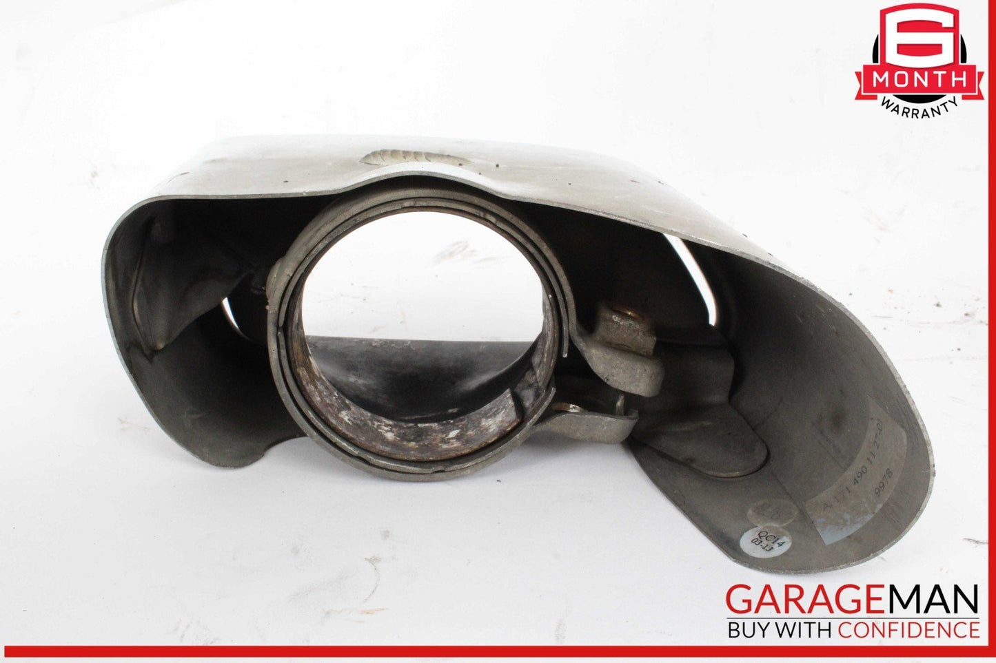 09-19 Mercedes R172 SLK250 Rear Bumper Exhaust Muffler Tips Set of 2 OEM