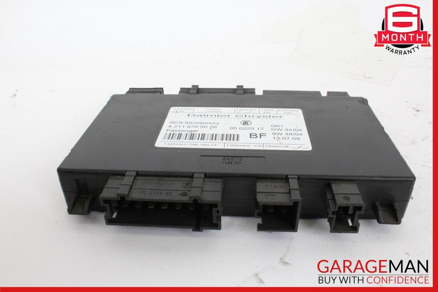 03-12 Mercedes W211 E350 E550 ML350 Front Right Seat Control Module OEM