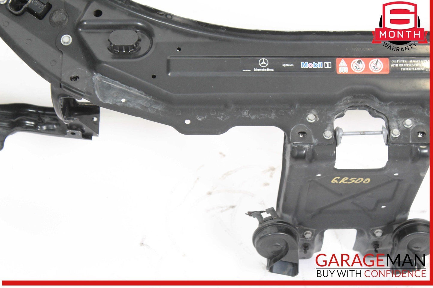 06-10 Mercedes W251 R500 Front Radiator Core Support Headlight Bracket Assembly