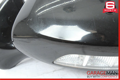 07-09 Mercedes W211 E350 E320 Front Left Side Mirror Door Rear View Black OEM