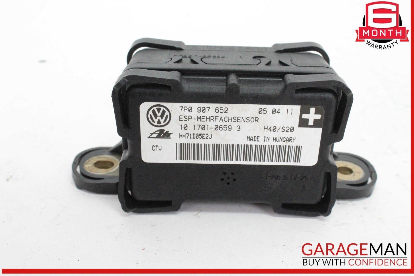 11-18 Porsche Cayenne 958 Yaw Rate Speed Sensor 7P0907652 OEM