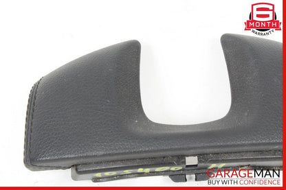 10-13 Mercedes W221 S400 S550 Center Console Trim Cover Panel Pad Black OEM