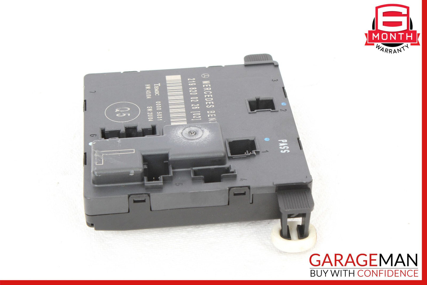 06-11 Mercedes W219 CLS550 Rear Left Door Control Module 2198200226 OEM