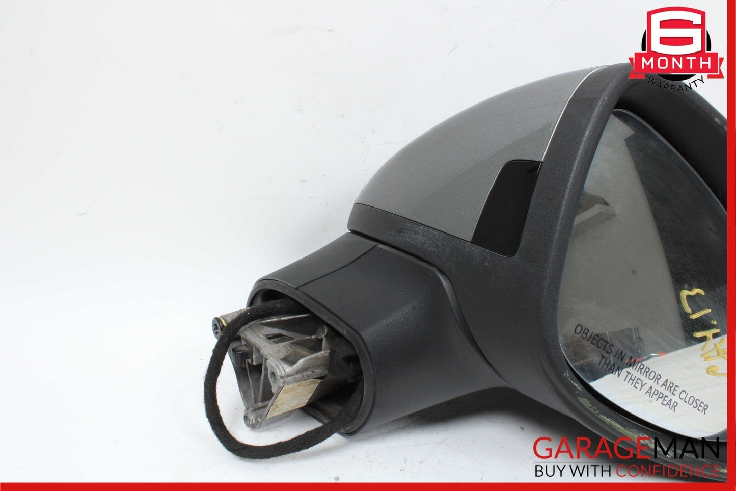 11-14 Porsche Cayenne 958 Front Right Side Mirror Rear View Door Silver