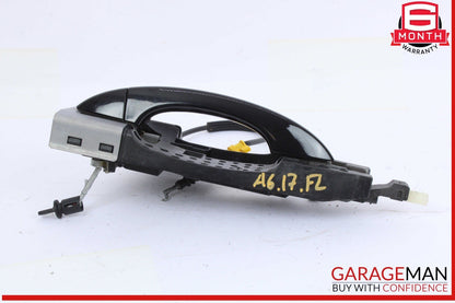 12-18 Audi A6 A7 Front Left Driver Side Exterior Door Handle Black 4H1837885 OEM