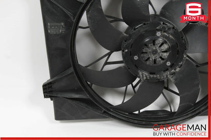 10-13 Mercedes W221 S550 CL550 Engine Cooling Fan Shroud Motor Assembly OEM