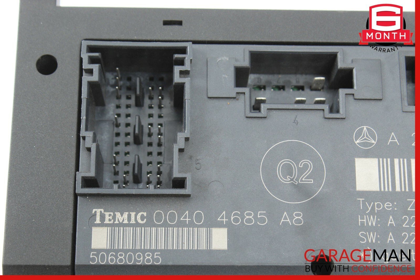 07-13 Mercedes W221 S550 S63 AMG Front Right Under Seat Control Module OEM